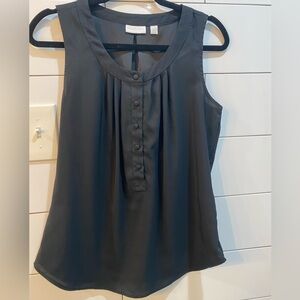 Women's Sleeveless Black Top